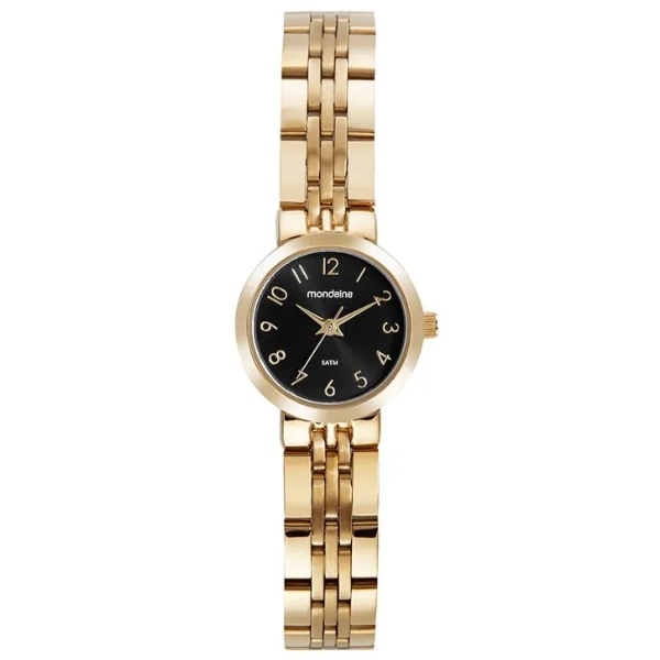 Relógio Mondaine Feminino Dourado 32731lpmvde1