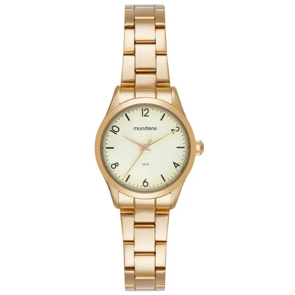 Relógio Mondaine Feminino Dourado 99825lpmvde1