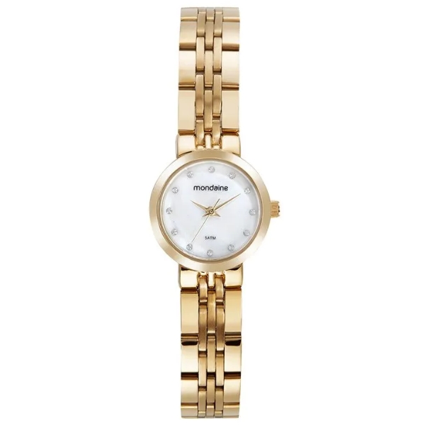 Relógio Mondaine Feminino Dourado 32692lpmvde1
