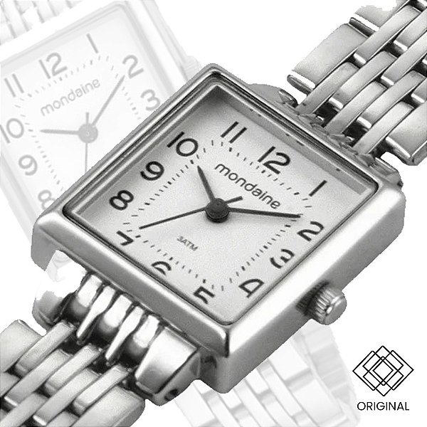 Relógio Mondaine Feminino Prata 32378l0mvne2
