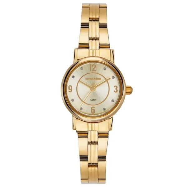 Relógio Mondaine Feminino Dourado 99846lpmvde1