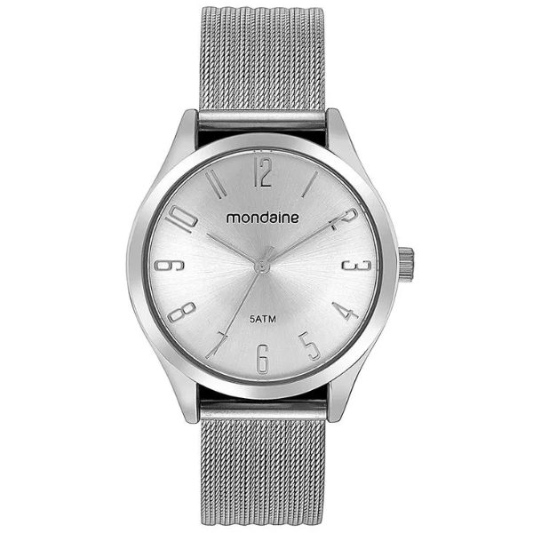 Kit Relógio Mondaine Feminino Prata 99710l0mvne3k2
