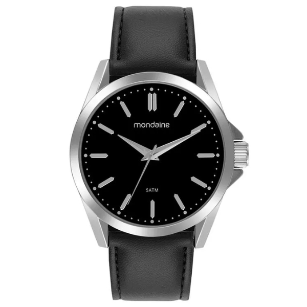 Kit Relógio Mondaine Masculino Prata 99739g0mvnh3k1