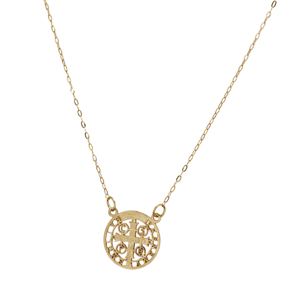 Gargantilha São Bento em Ouro 18k