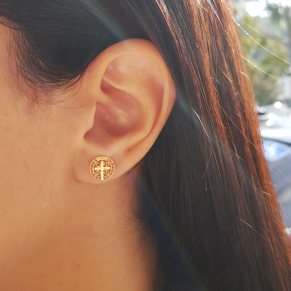 Brinco São Bento em Ouro 18k