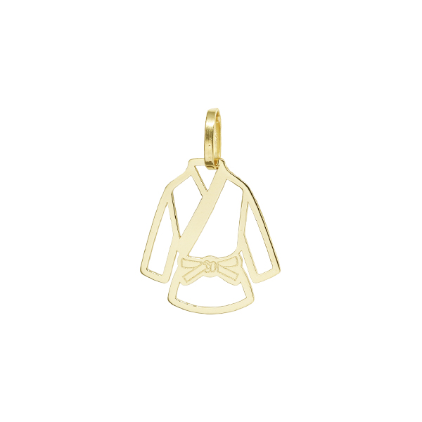 Pingente Kimono em Ouro 18k
