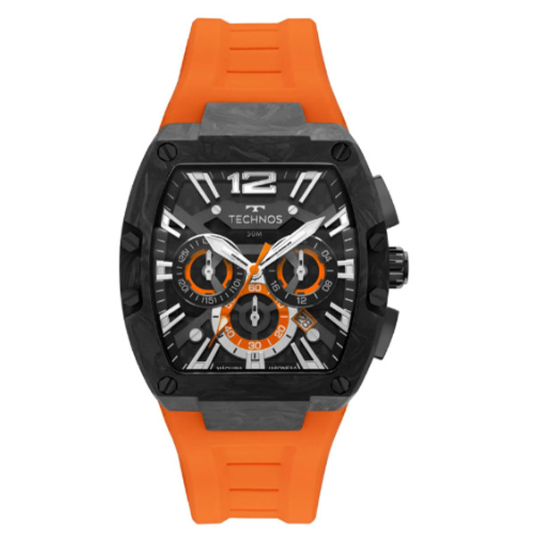 Relógio Technos Masculino Ts Carbon Fibra de Carbono Js25bdx/2p