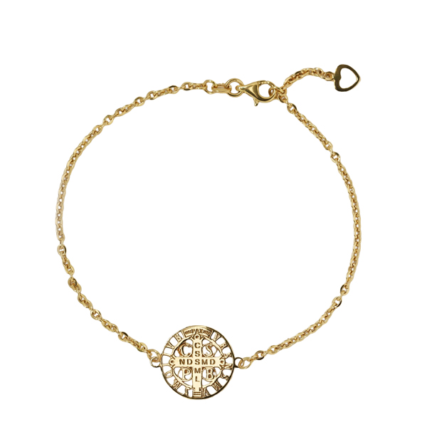 Pulseira São Bento em Ouro 18k