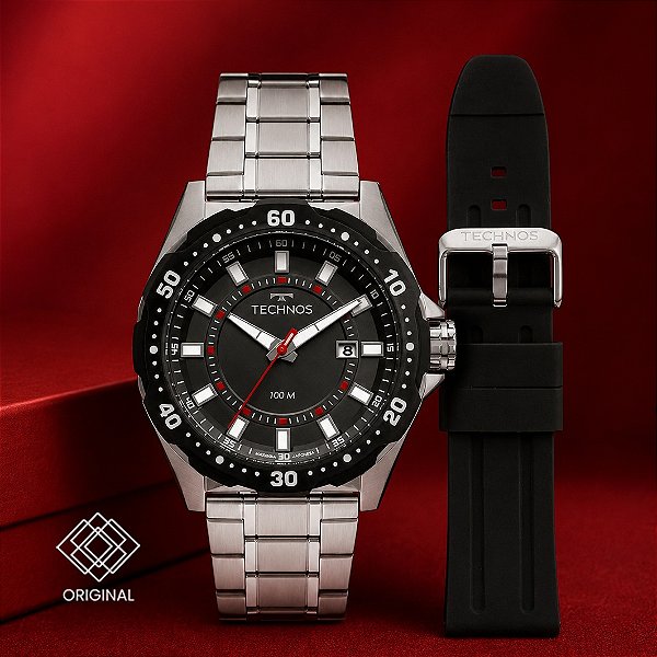 Relógio Technos Masculino Racer Premium Bicolor 2315lbc/t1p