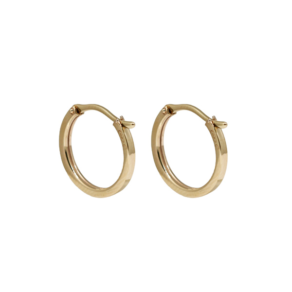 Brinco Argola em Ouro 10k