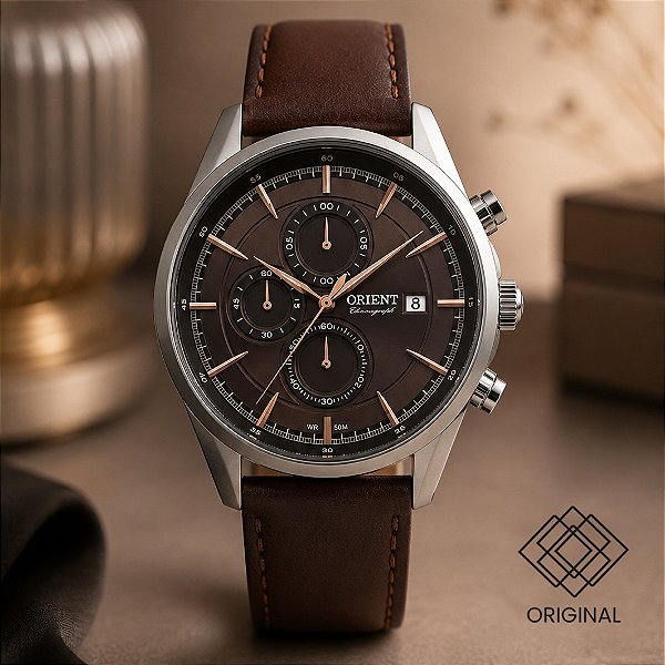 Relógio Orient Masculino Cronógrafo Mbscc053 N1nx