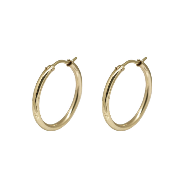 Brinco Argola em Ouro 10k