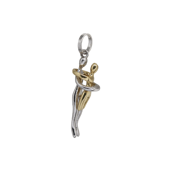 Pingente Abraço de Mãe Ouro 18k