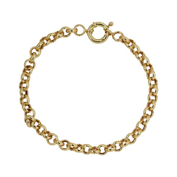 Pulseira Elo Português em Ouro 18k
