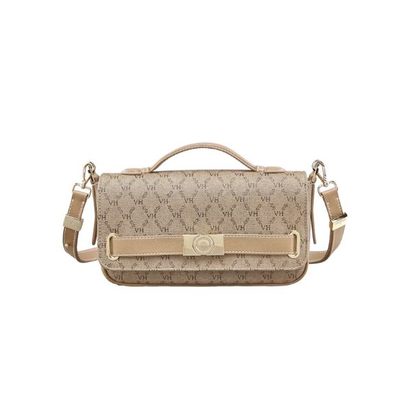 Bolsa Victor Hugo Riva Belmont Beaver Coconut Beige