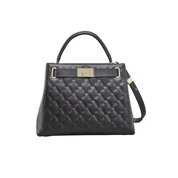 Bolsa Victor Hugo Milano Belmont Black em Couro