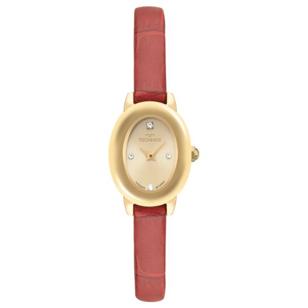 Relógio Technos Feminino Mini Joia Dourado 5Y20MJ/0X