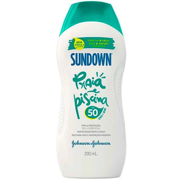 Protetor Sundown Solar Praia e Piscina Fps 50 200ml