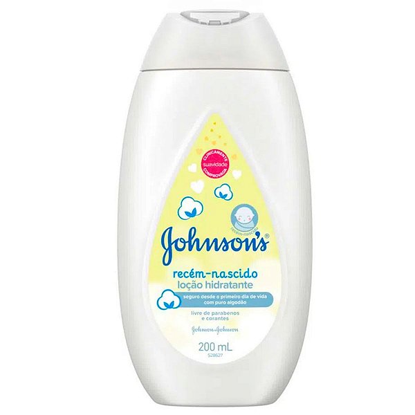 Loção Hidratante Johnson's Recém Nascido Nutrição 200ml