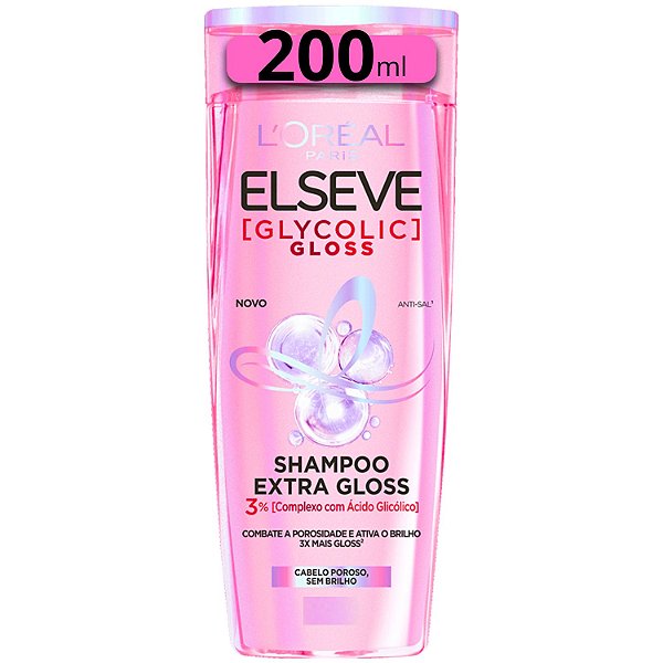 Shampoo Elseve Glycolic Extra Gloss L’Oréal Paris 200ml