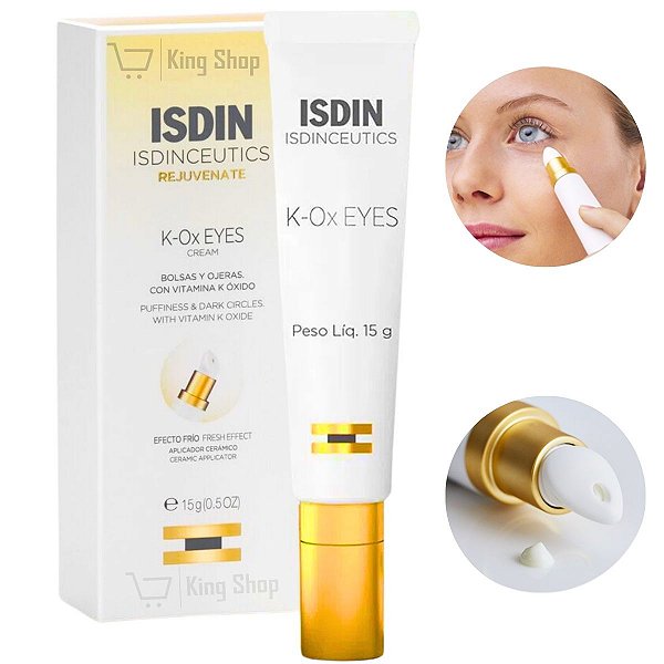 Isdin Facial Creme Contorno Dos Olhos K-Ox Eyes Olheiras 15g