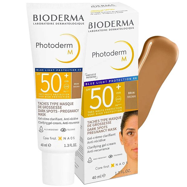Bioderma Protetor Solar Facial Photoderm Morena Fps 50 40ml