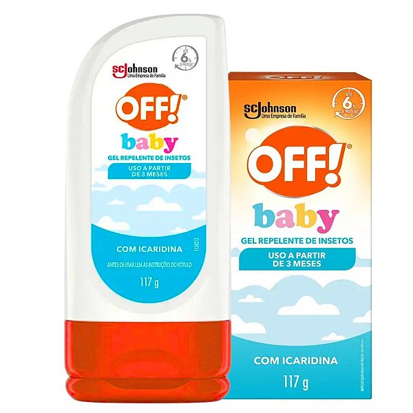 Repelente Off! Baby Proteção De Insetos Icaridina Gel 117gr