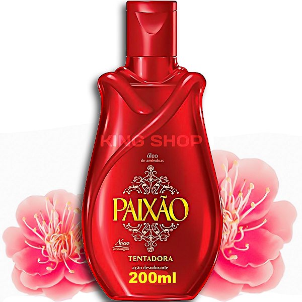 Óleo Paixão Amêndoas Corporal Hidratante Tentadora 200ml