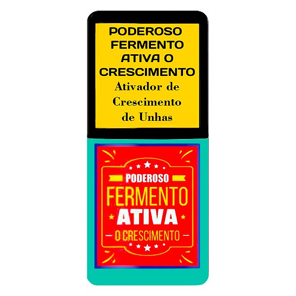 Esmalte Top Beauty SOS Unhas Fermento Ativador Crescimento 7ml
