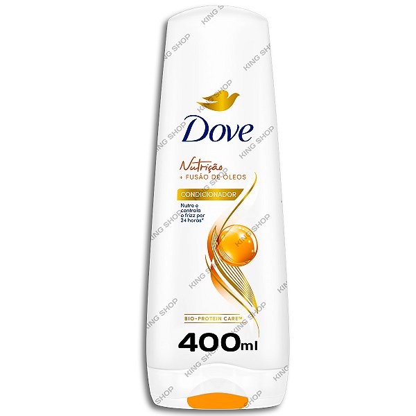 Condicionador Dove Hidratação Fusão de Óleos Nutrição 400ml