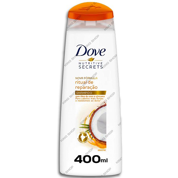 Shampoo Dove Hidratação Ritual De Reparação Óleo Coco 400ml