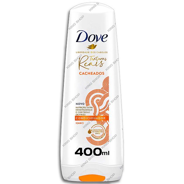 Condicionador Dove Hidratação Texturas Reais Cacheados 400ml