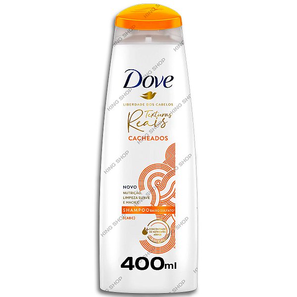 Shampoo Dove Hidratação Texturas Reais Cacheados 400ml