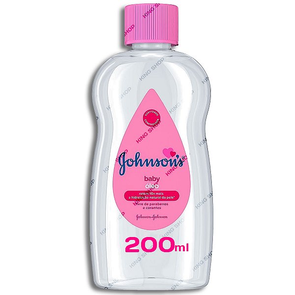 Óleo Johnson's Baby Puro Hidratante Corporal Infantil 200ml