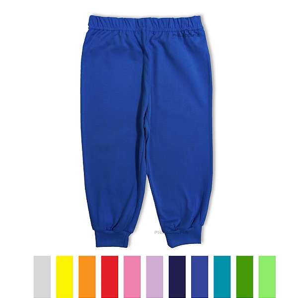 Calça Infantil Meia Estação Nº 03 ou 04 Malha 100% Algodão Premium