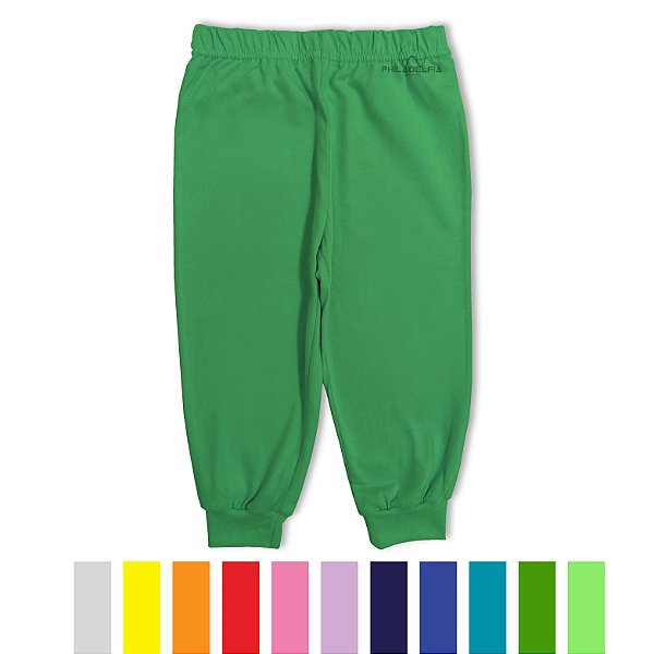 Calça Juvenil Meia Estação Nº 10/ 12/ 14 Malha 100% Algodão Premium