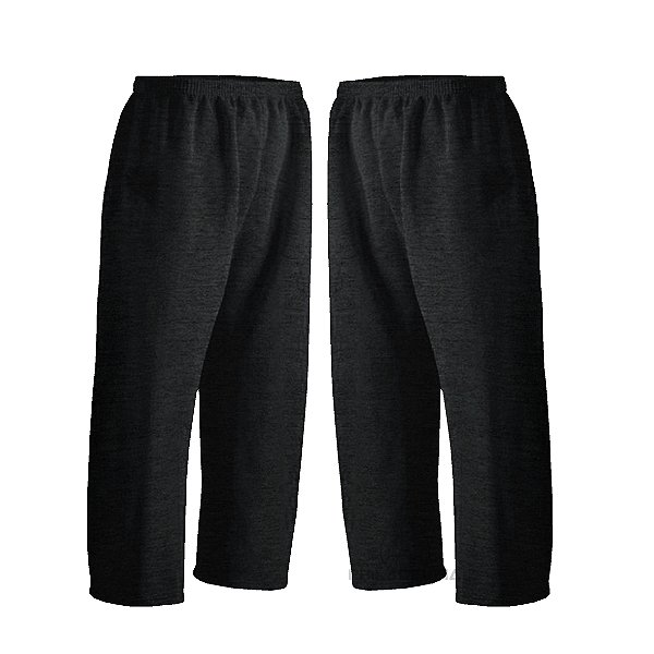 Calça de Moletom Felpado Infantil Nº 03 e 04 - Várias Cores