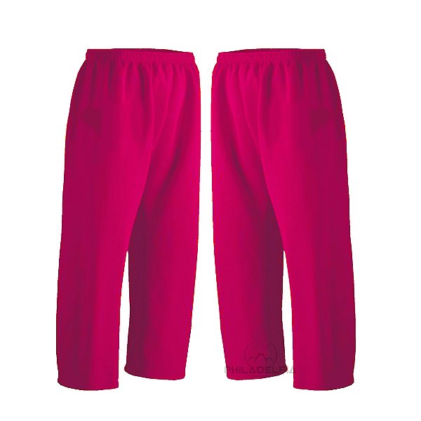 Calça de Moletom Felpado Infantil Nº 06 e 08 - Várias Cores