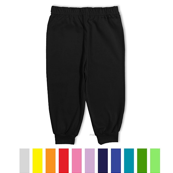 Calça Juvenil Meia Estação Nº 16 Malha 100% Algodão Premium