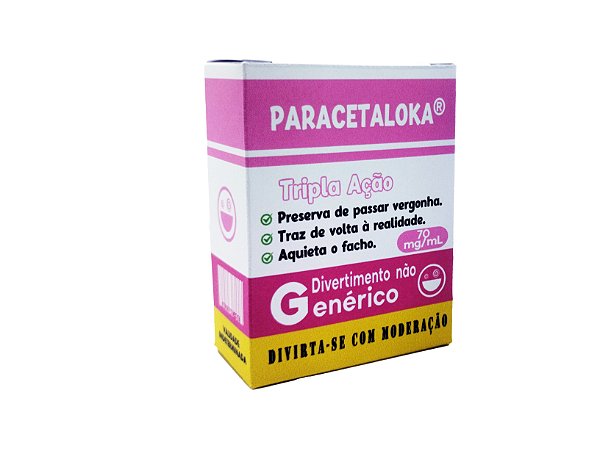 5 Caixinhas Paracetaloka para Kit Ressaca