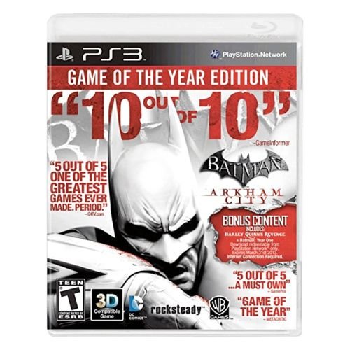 Batman Arkham City GOTY Seminovo - PS3