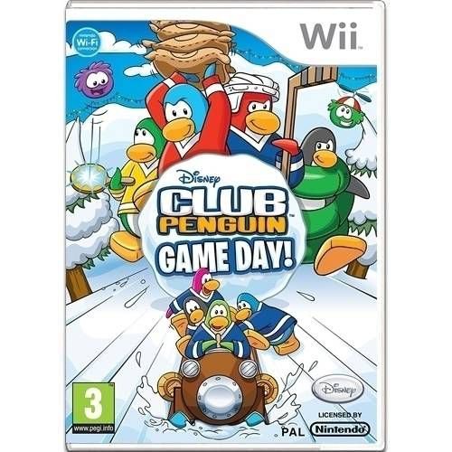 Club Penguin Game Day Seminovo – Wii