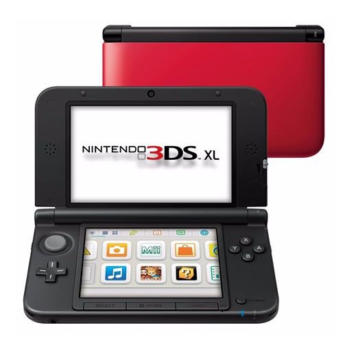 Console Nintendo 3DS XL Seminovo – Vermelho (DESBLOQUEADO)