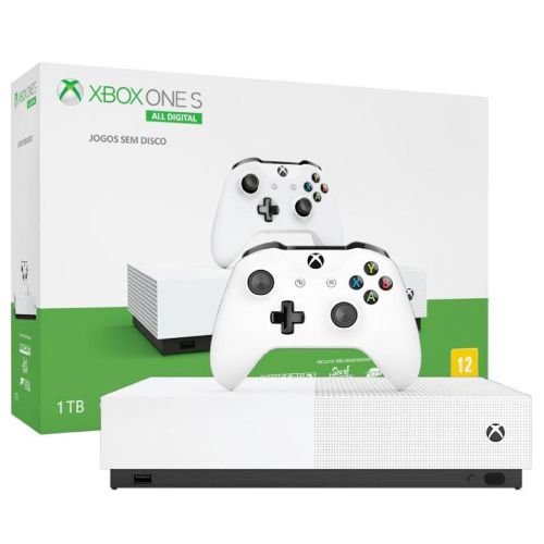 Console Xbox One S All Digital 1TB - Seminovo