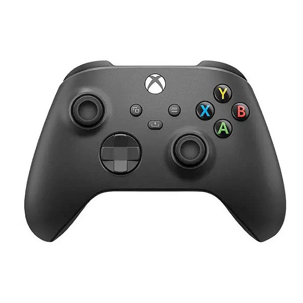 Controle sem fio Xbox Carbon Black + Cabo USB C - Series X, S, One - Preto Seminovo