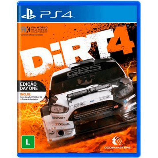 Dirt 4 Seminovo – PS4