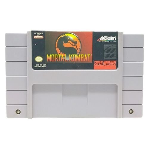Mortal Kombat Seminovo - SNES