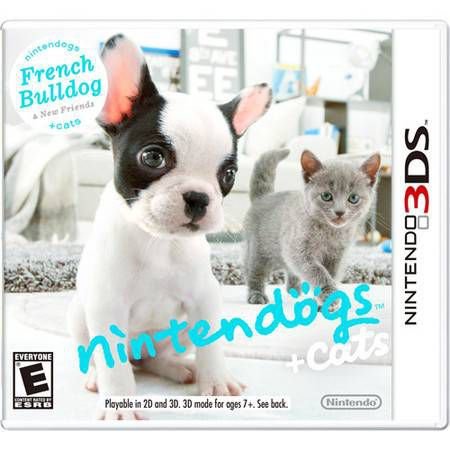Nintendogs + Cats: French Bulldog SEMINOVO – 3DS