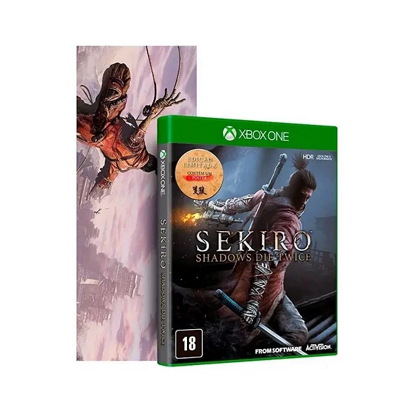 Sekiro Shadows Die Twice edição com postêr – Xbox One
