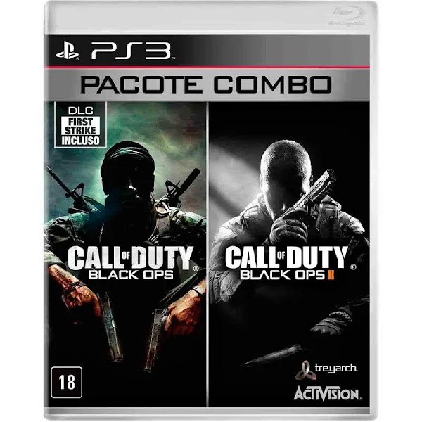 Call of Duty: Black Ops 1 e 2 Combo Pack Seminovo – PS3